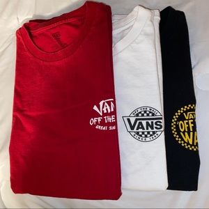 Vans T-Shirts (3pc)